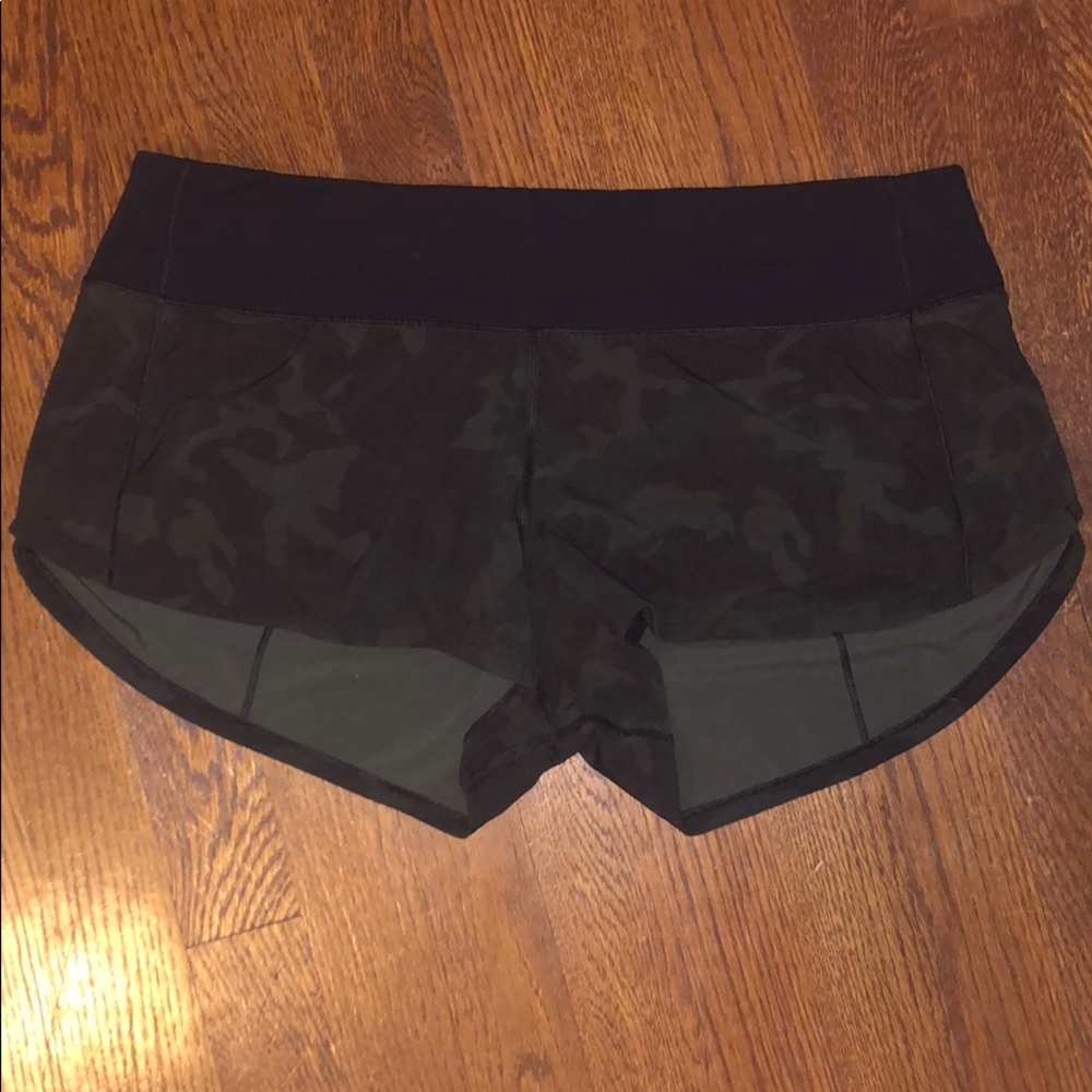 Lululemon Speed Up Short 2.5” Camo